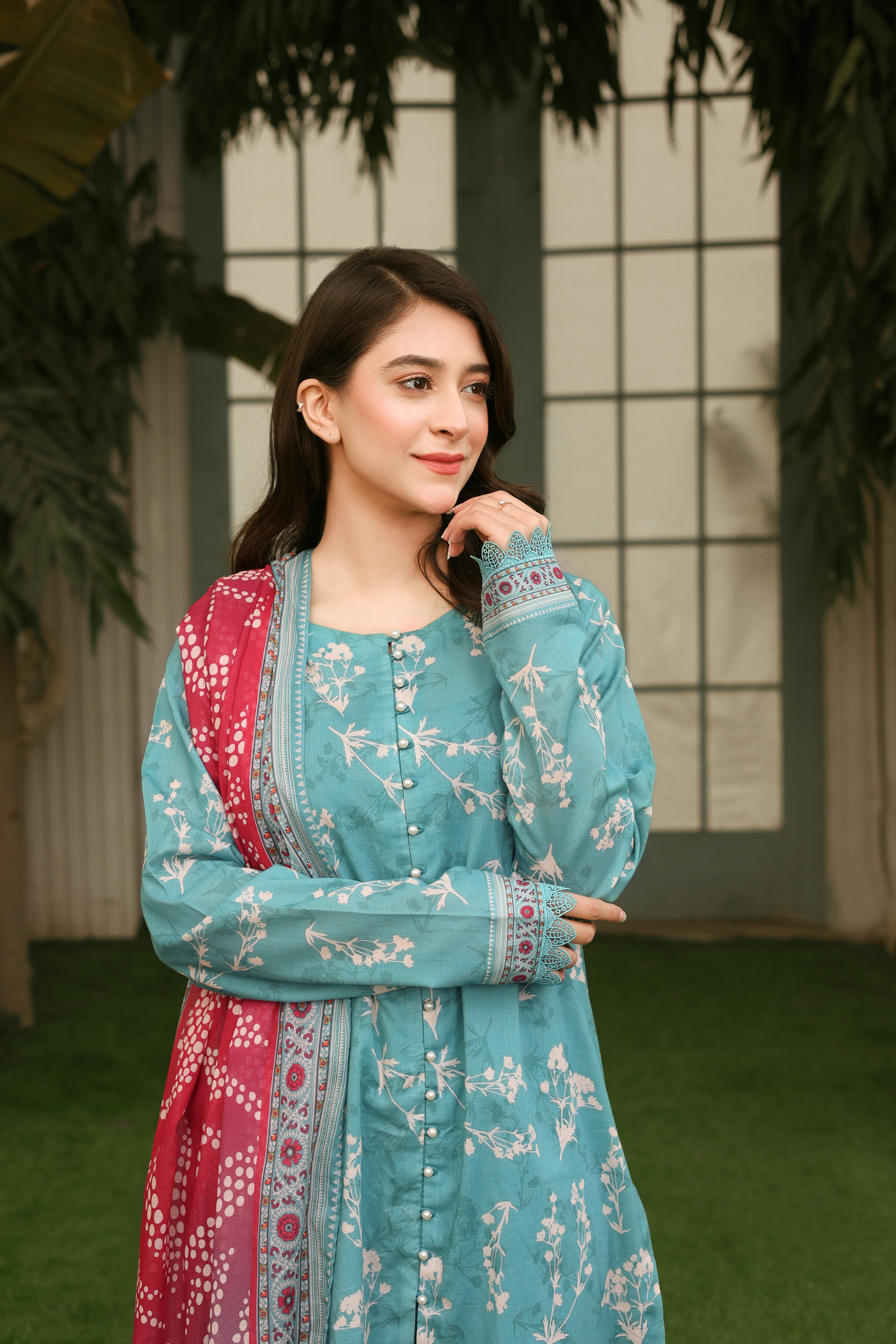 3 Piece Printed Lawn Suit