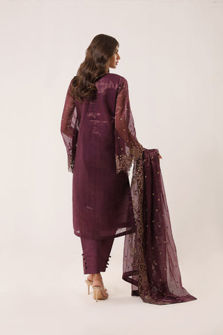 3 Piece Noor-e-Falak Embroidered Suit