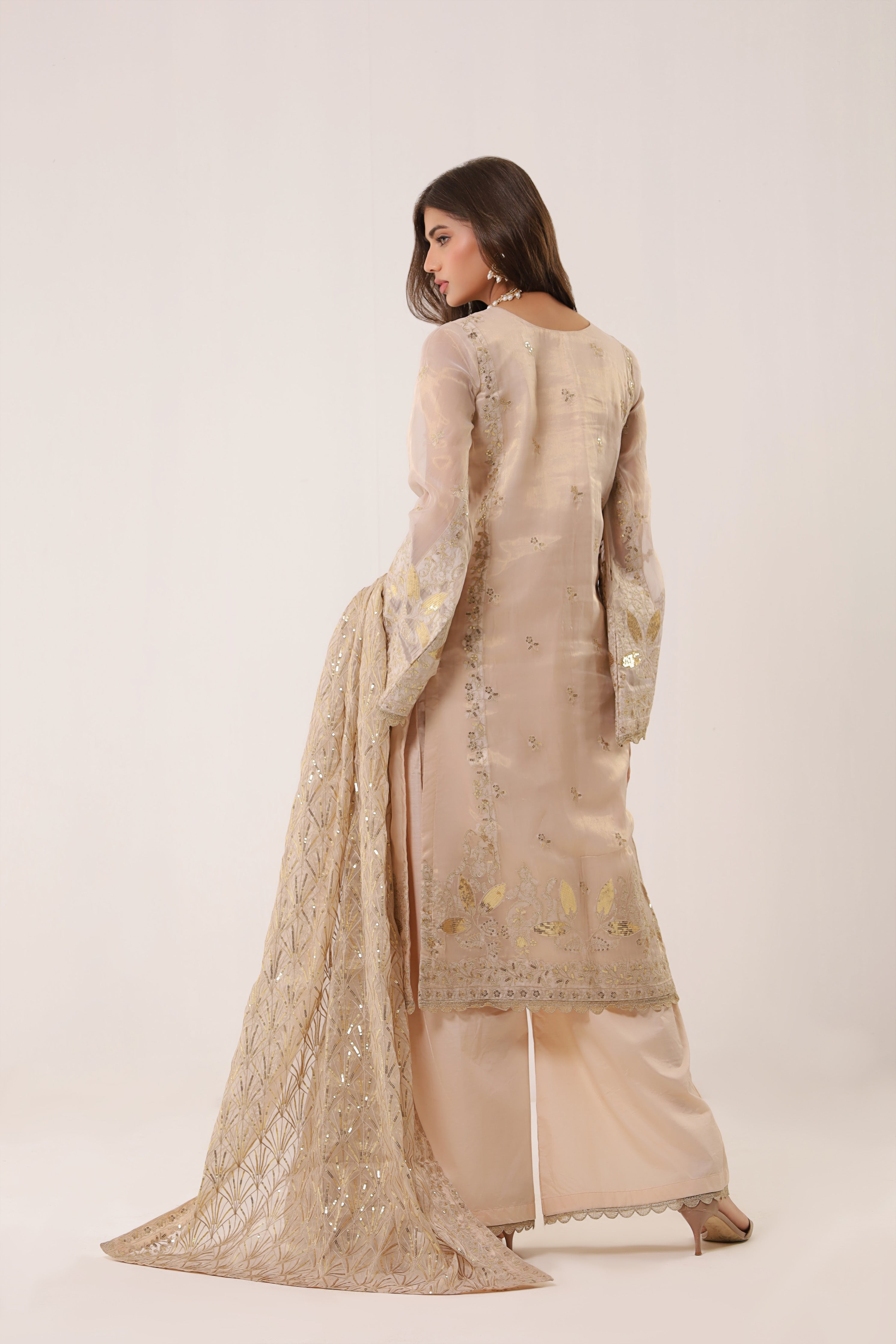 3 Piece Noor-e-Falak Embroidered Suit