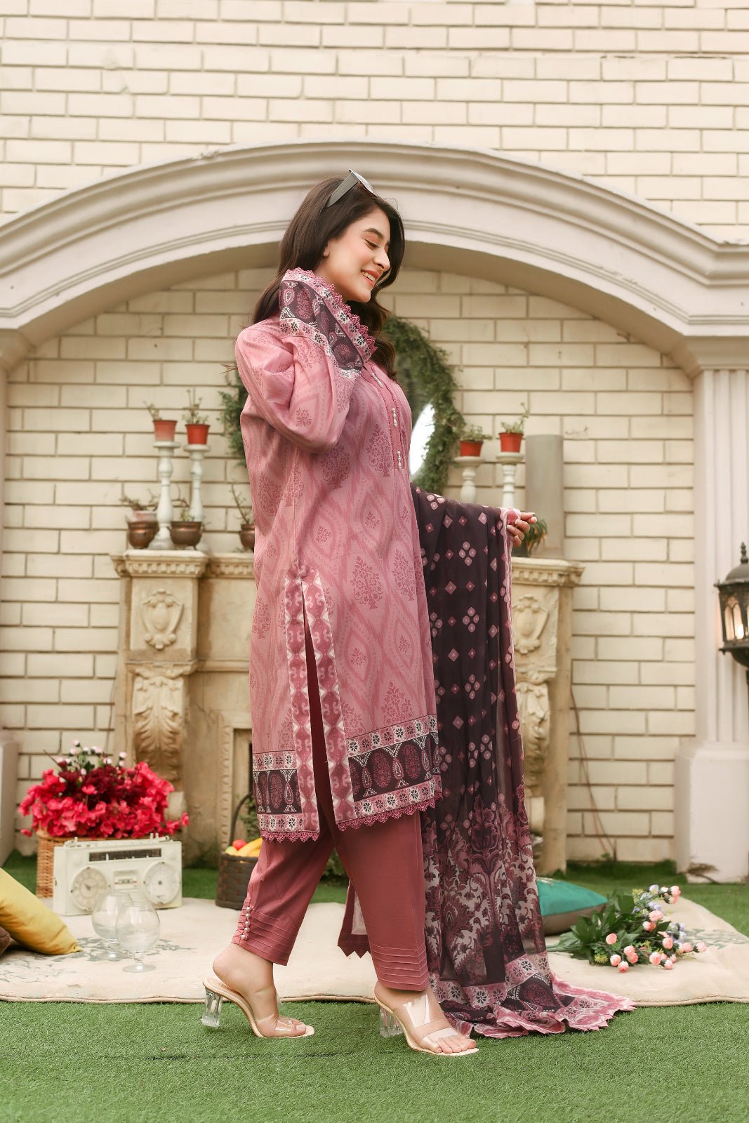 3 Piece Printed Lawn Suit