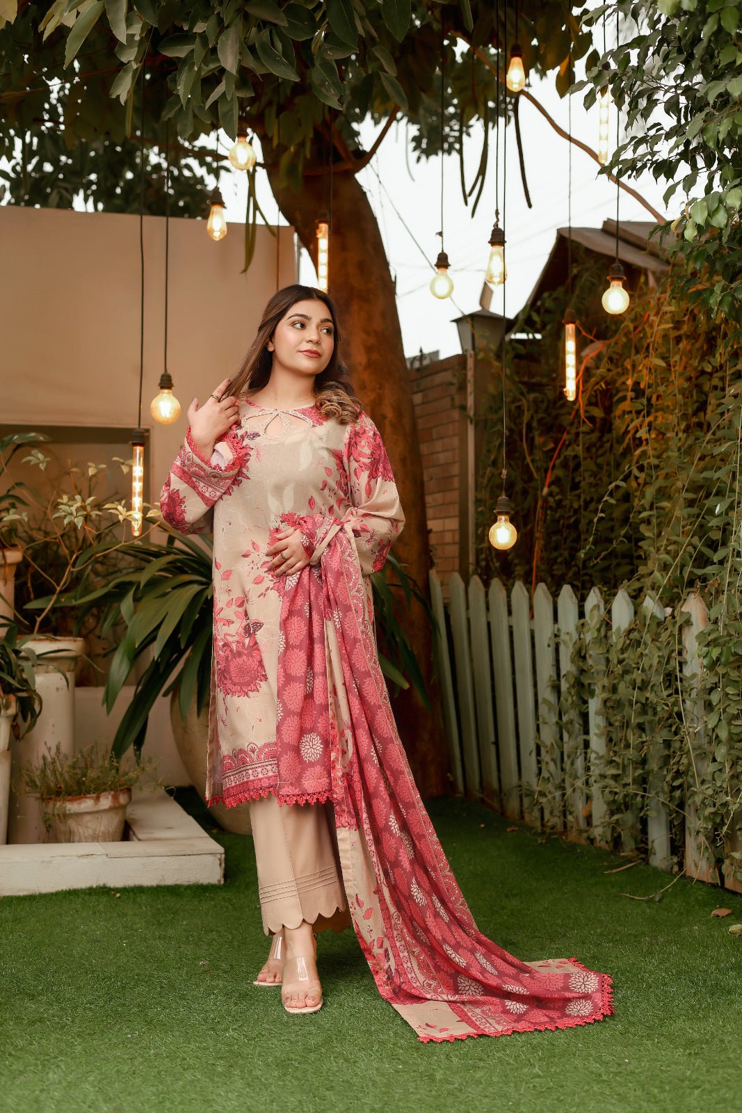 3 Piece Printed Lawn Suit