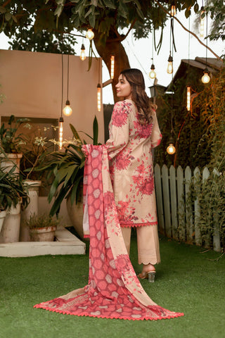 3 Piece Printed Lawn Suit